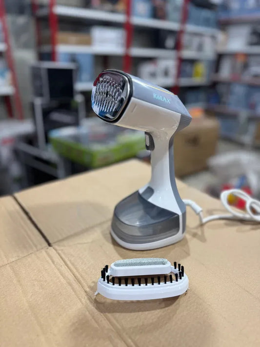 KÖLAX 1500W Handheld Garment Steamer – Fast Heat-Up, Portable & Anti-Bacterial Fabric Steamer