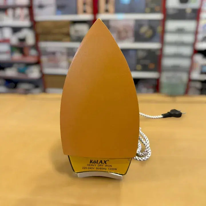 KÖLAX Heavy Dry Iron – Easy Glide,Long Power Cord