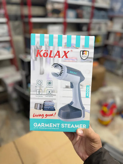 KÖLAX 1500W Handheld Garment Steamer – Fast Heat-Up, Portable & Anti-Bacterial Fabric Steamer
