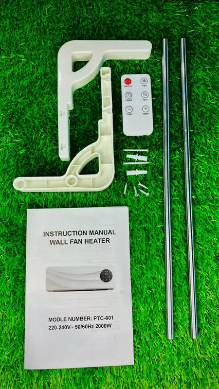 Warmthy PTC Wall Mounted Heater – Model PTC-601 (Remote Control | Fast Heating)