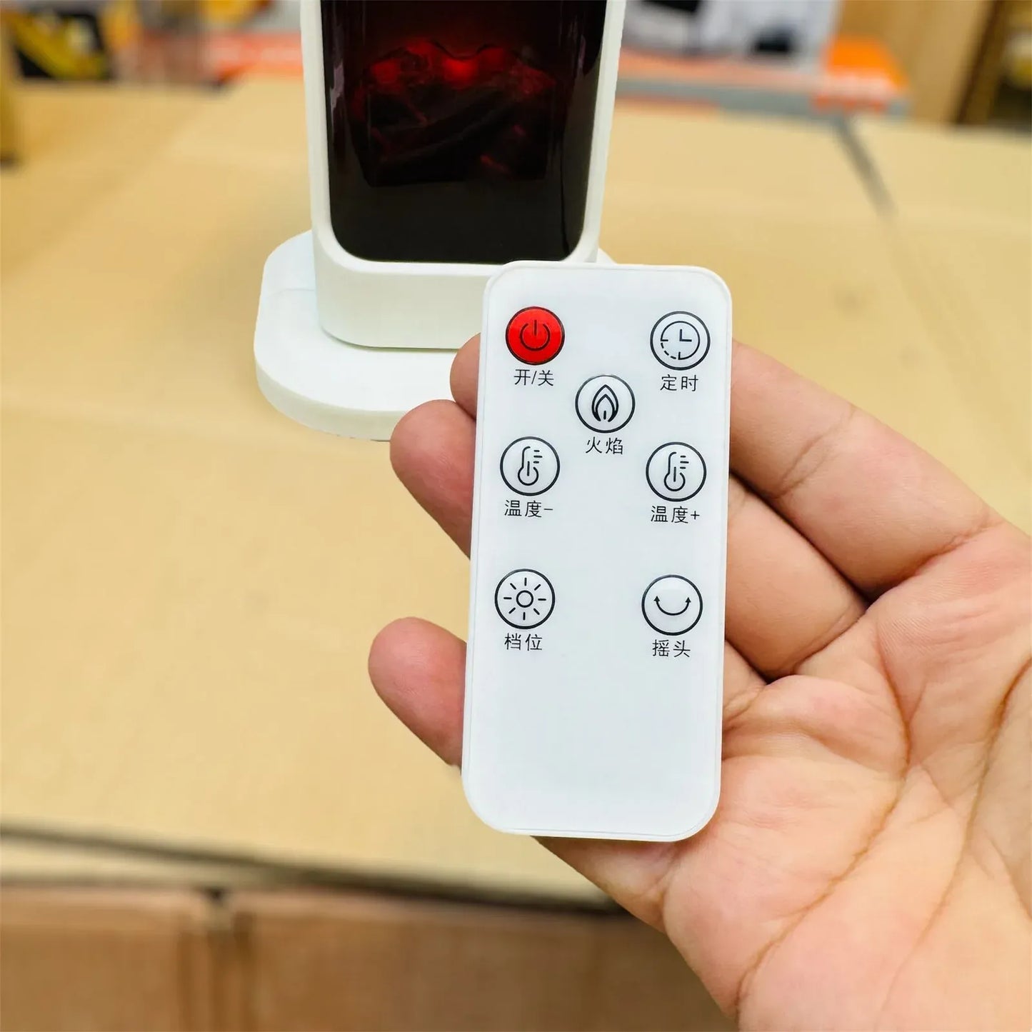 LOT PTC Tower Fan Heater PTC-PH1108R – 2000W | Ceramic Heating