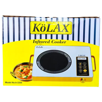 KÖLAX Infrared Cooker – 2200W High-Power Electric Hot Plate