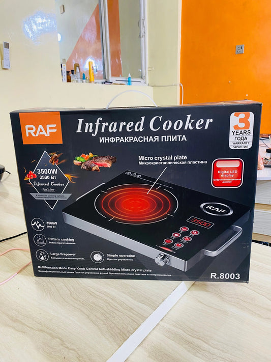 RAF Electric Stove, Infrared Cooker, HotPlate, Electric Chula - 3500 Watts