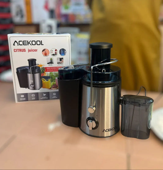 ACEKOOL Citrus Juicer – 65mm Wide Feed Chute | 2-Speed Motor | Easy to Clean | BPA-Free