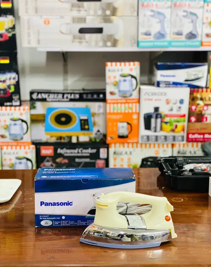 Panasonic NI-22AWT Deluxe Automatic Iron – 1000W Heavy Weight, Non-Stick Soleplate