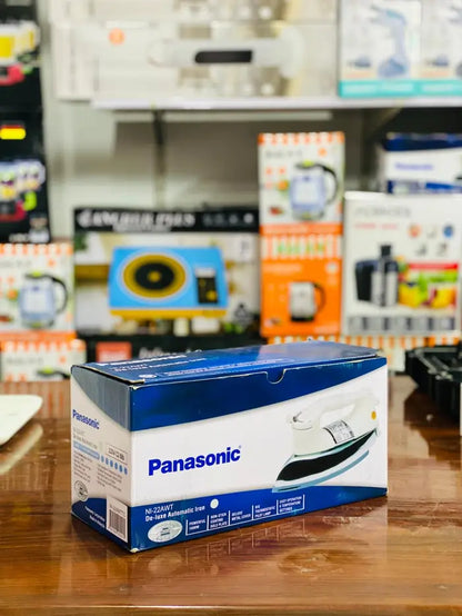 Panasonic NI-22AWT Deluxe Automatic Iron – 1000W Heavy Weight, Non-Stick Soleplate