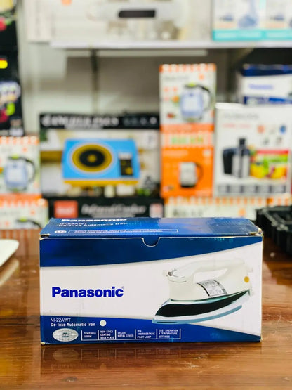 Panasonic NI-22AWT Deluxe Automatic Iron – 1000W Heavy Weight, Non-Stick Soleplate