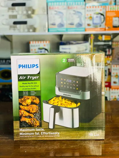 Philips 10L Digital Air Fryer PH-222 – Smart Touch, Fast Air Circulation, Low Oil Cooking XXL