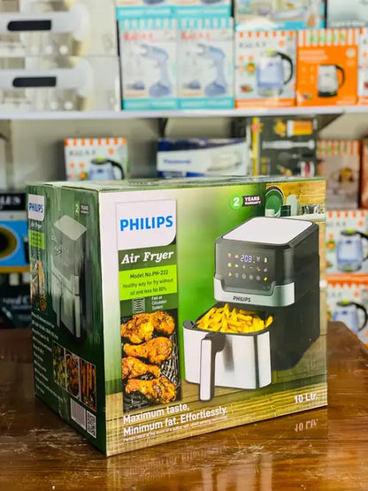 Philips 10L Digital Air Fryer PH-222 – Smart Touch, Fast Air Circulation, Low Oil Cooking XXL