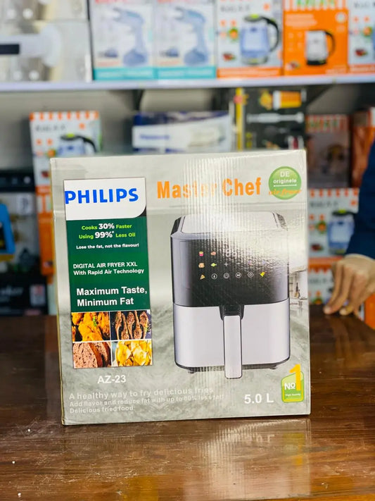 Philips Master Chef 5.0L Digital Air Fryer AZ-23 – Rapid Air Technology, Low Oil Cooking, XXL Capacity